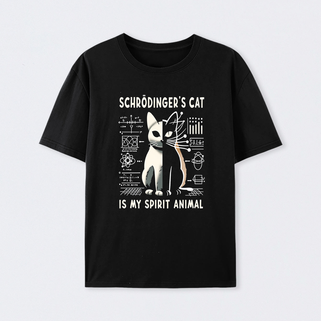 Schrodinger's Сat Science T-Shirt