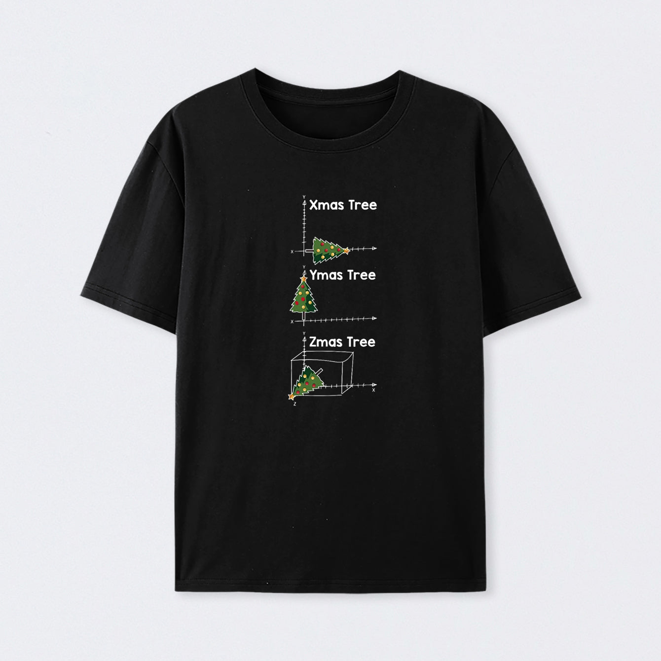 Math Christmas Tree T-Shirt