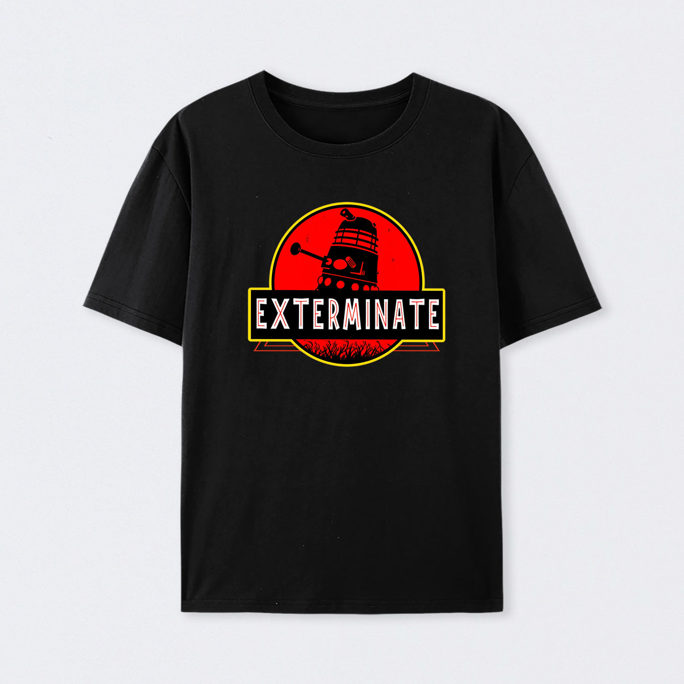 Darlek Exterminate Jurassic Park Dr Who T-Shirt
