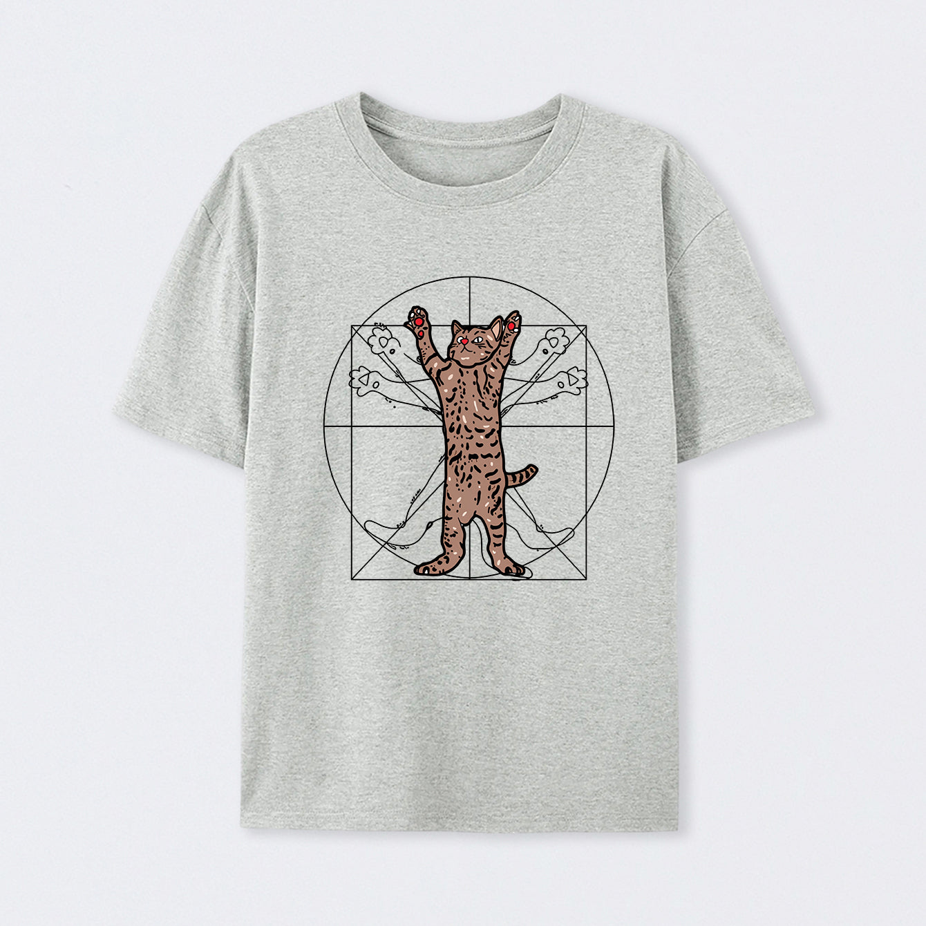Vitruvian Cat T-Shirt