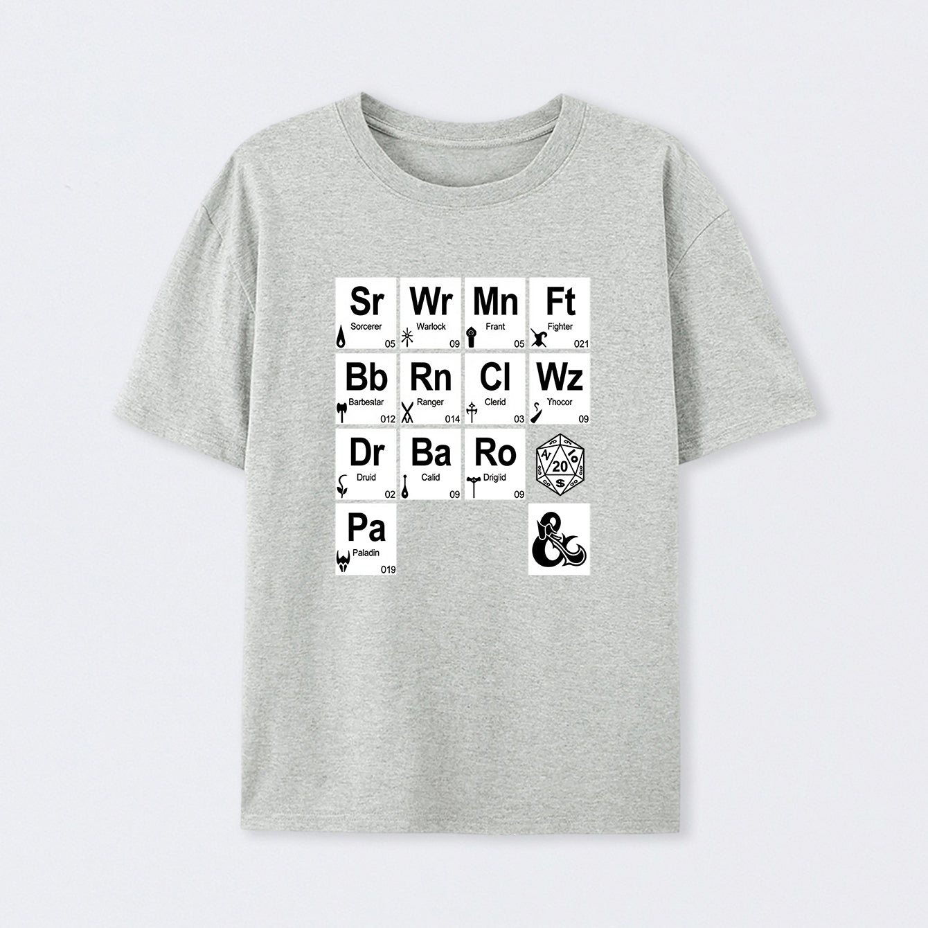 All Elements Dungeons & Dragons T-Shirt