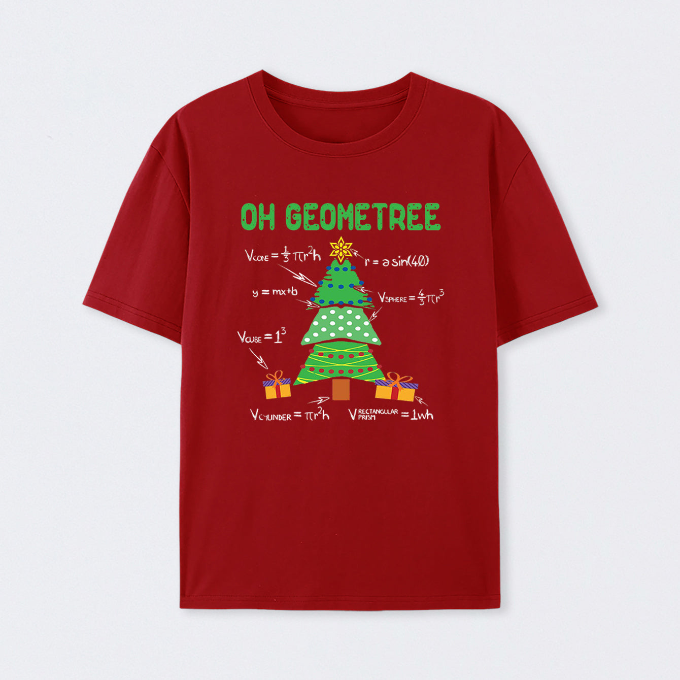 Oh Geometree Geometry Math Science T-Shirt