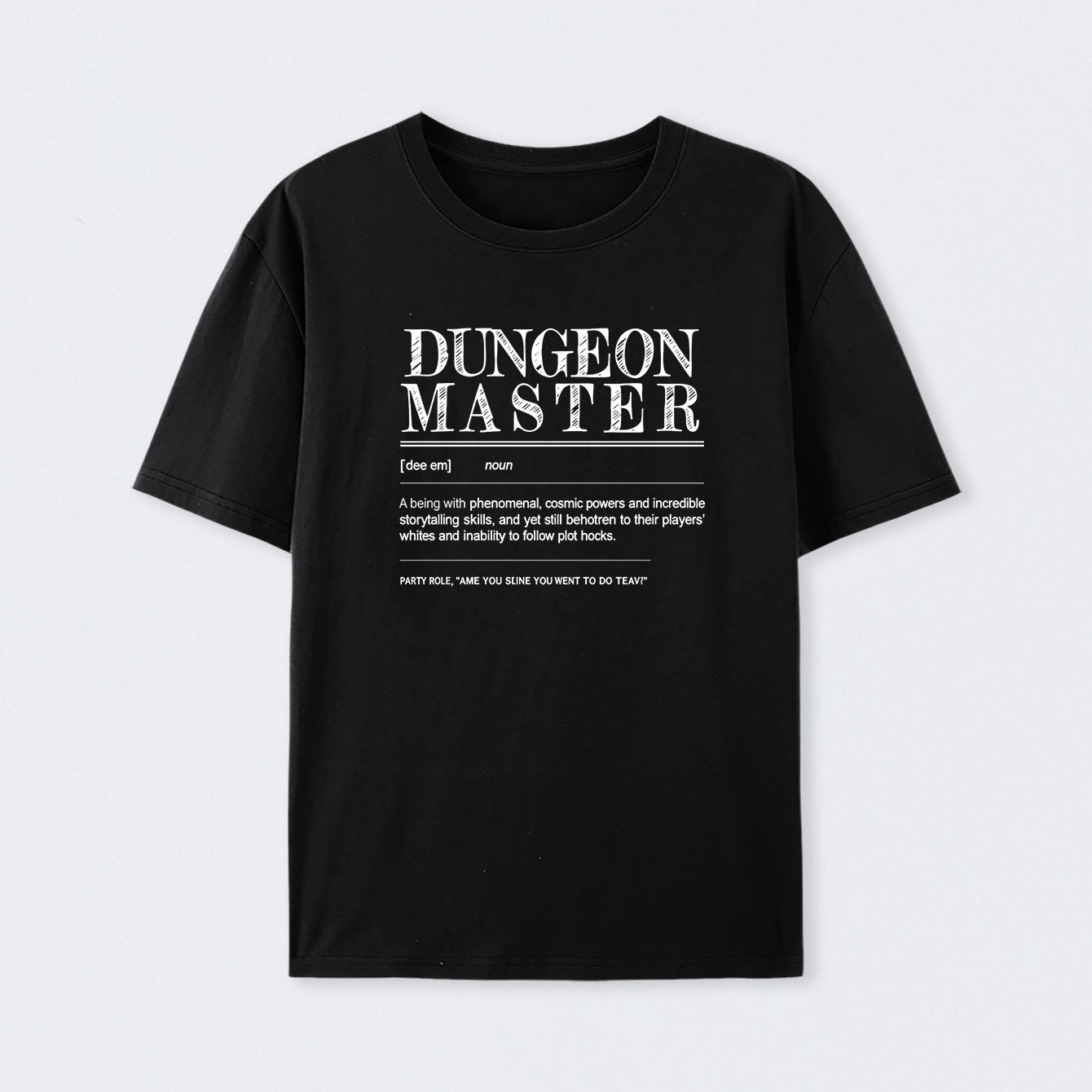 Dungeon Master Definition T-Shirt