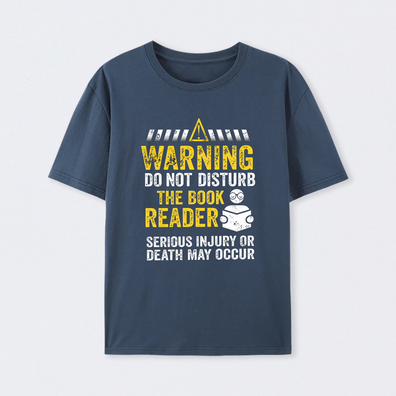 Warning Do Not Disturb The Book Reader T-Shirt
