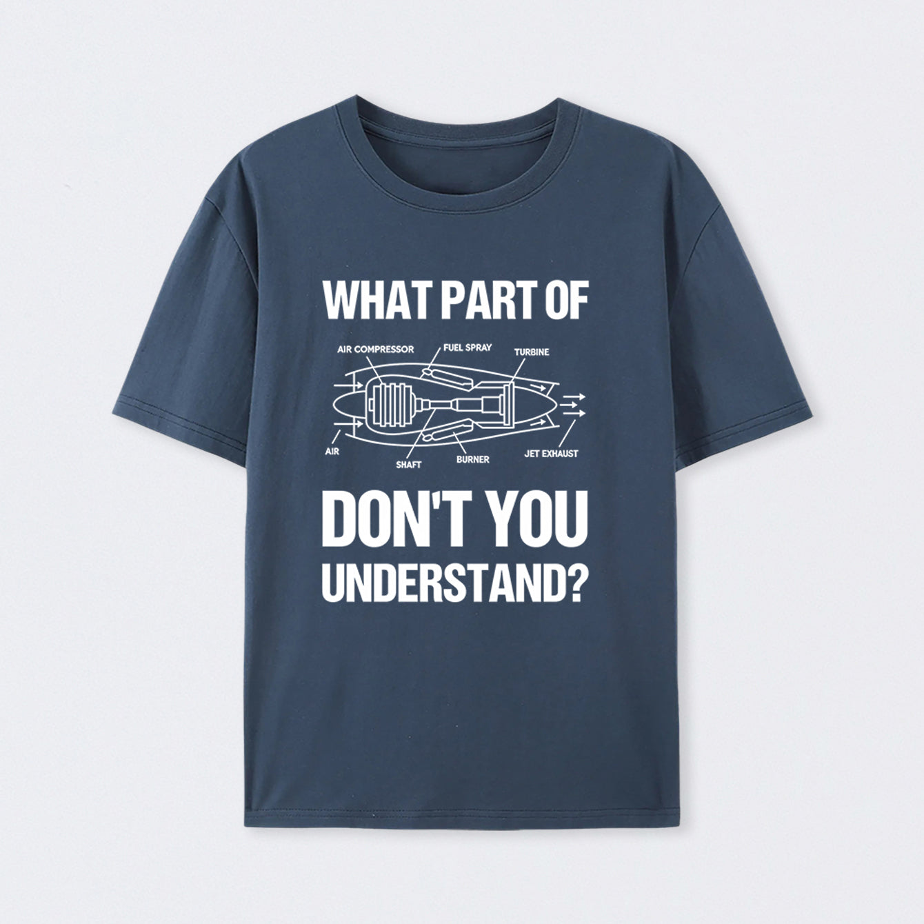 What Part Of Don't You Understand Cotton Unisex Geek T-Shirt