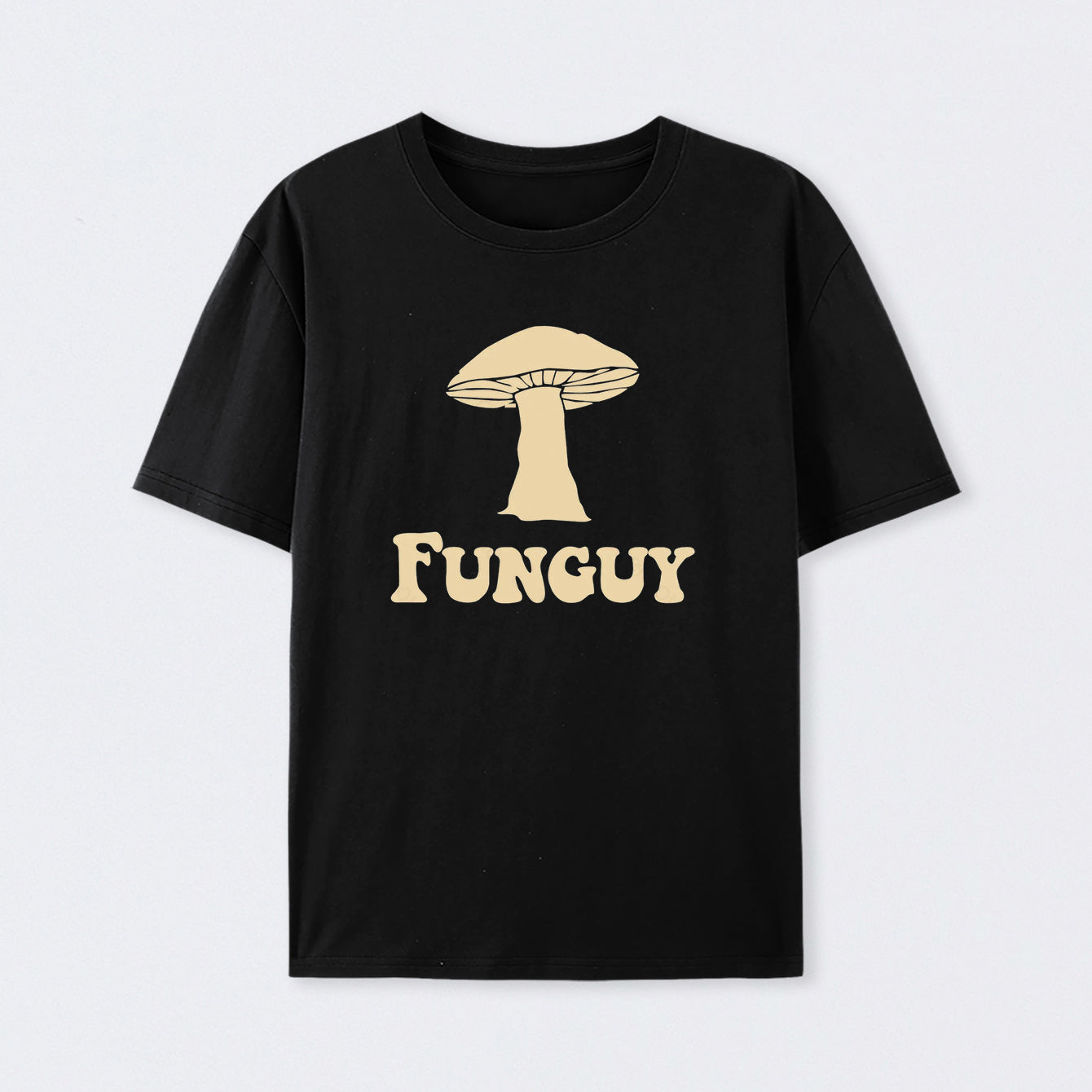 Fungi Fun Guy Funny Geek Cotton Unisex Geek T-Shirt