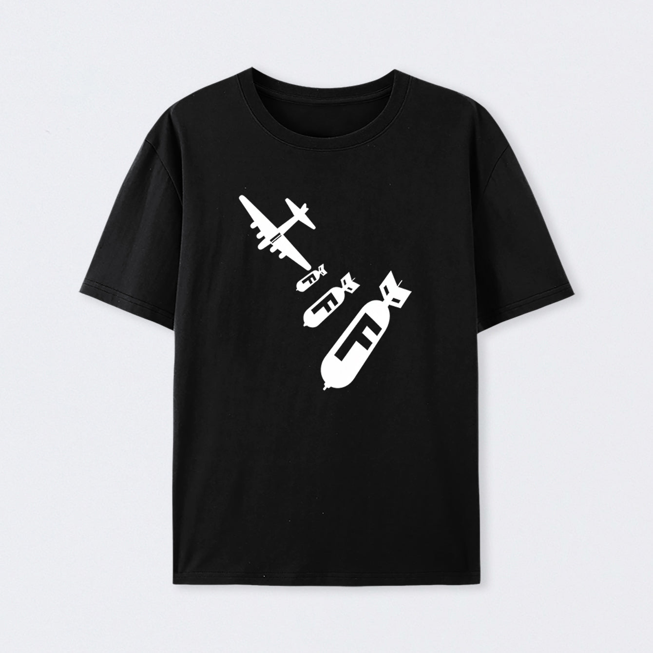 Funny - Dropping F Bombs Cotton Unisex Geek T-Shirt