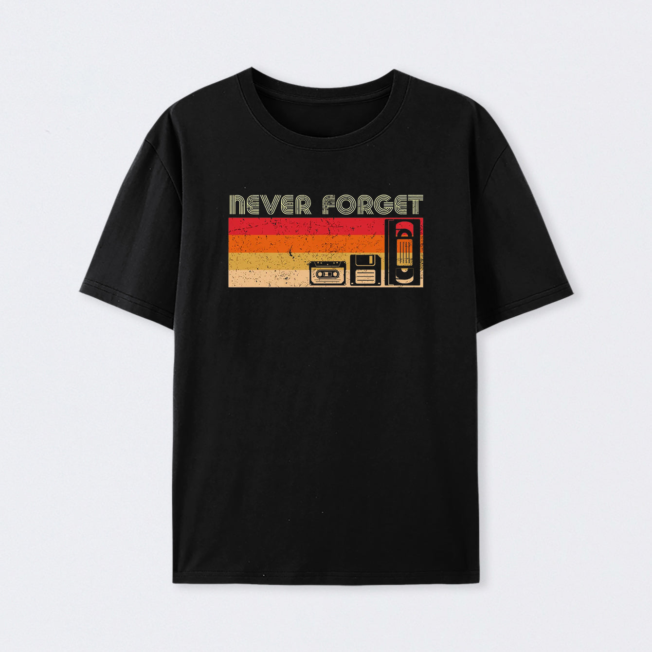 Never Forget Video Cotton Unisex Geek T-Shirt