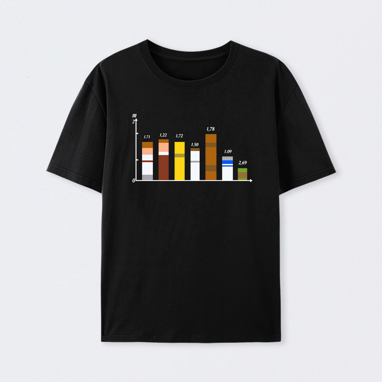 Height Wars Cotton Unisex Geek T-Shirt