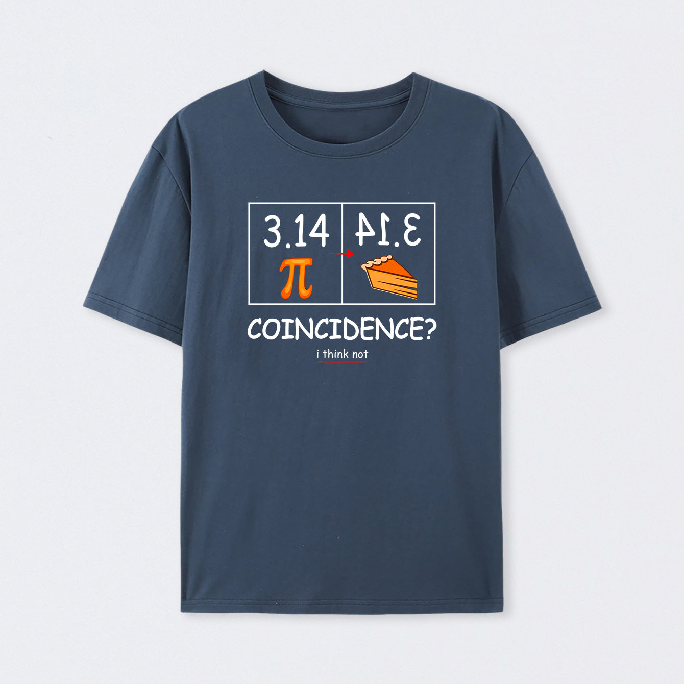 Pi Pie Math Professor Geek T-shirt