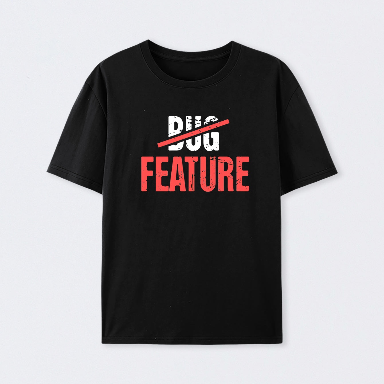 Feature Or Bug? Cotton Unisex T-Shirt