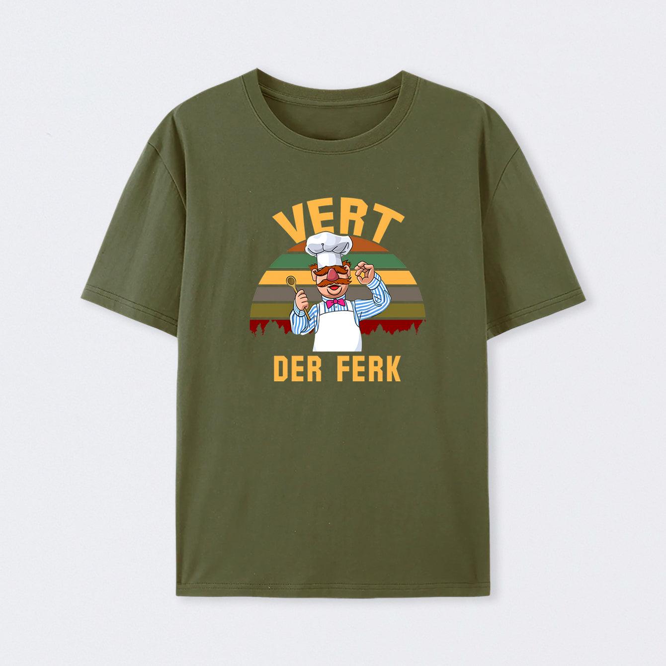 Vert Der Ferk Cotton Unisex T-Shirt