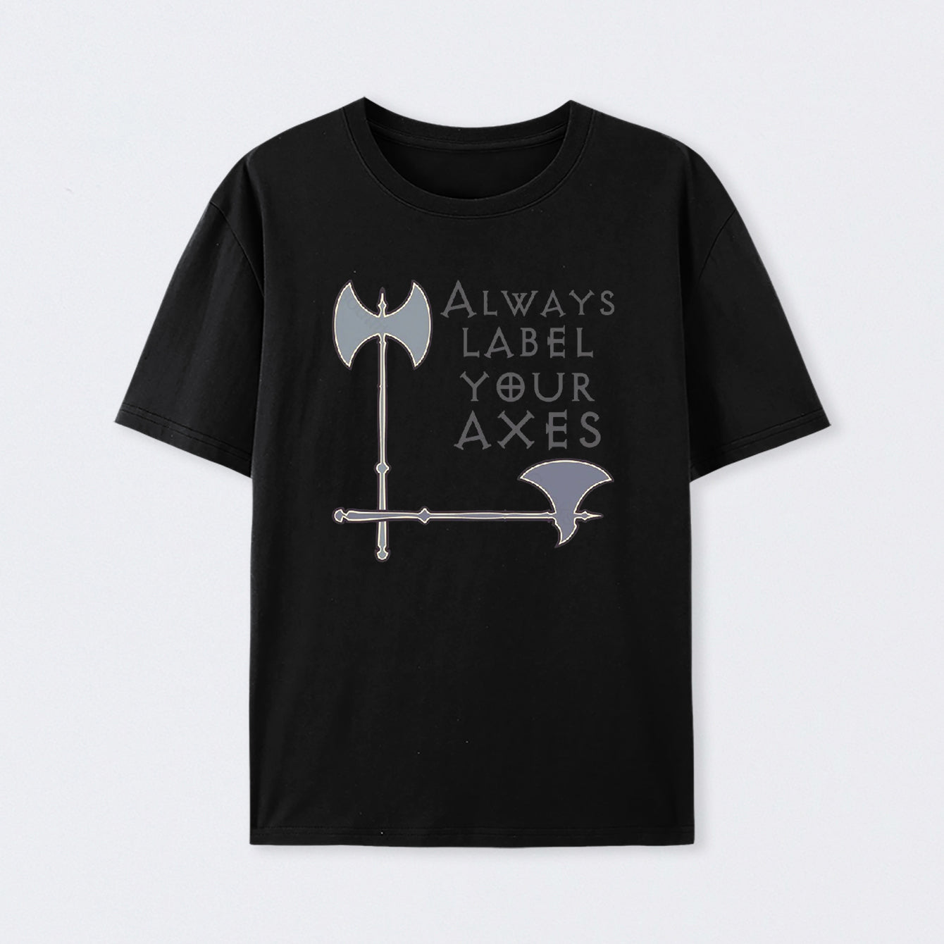 Label your axes Funny Math Cotton Unisex T-Shirt