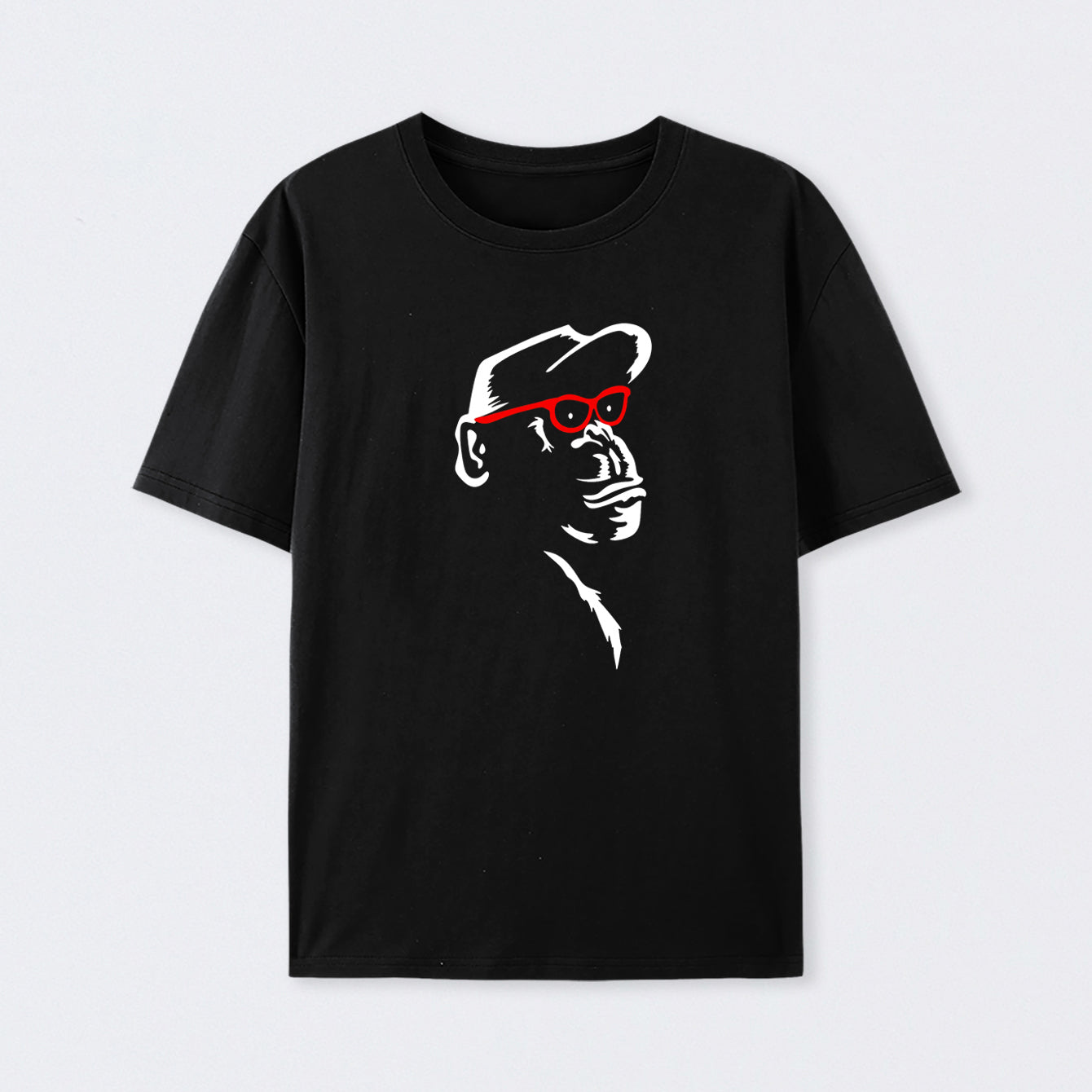 Chimp With Red Glasses T-Shirt