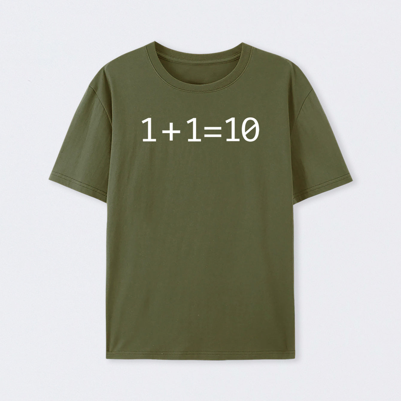 1 Plus 1 Equal 10 Binary T-Shirt