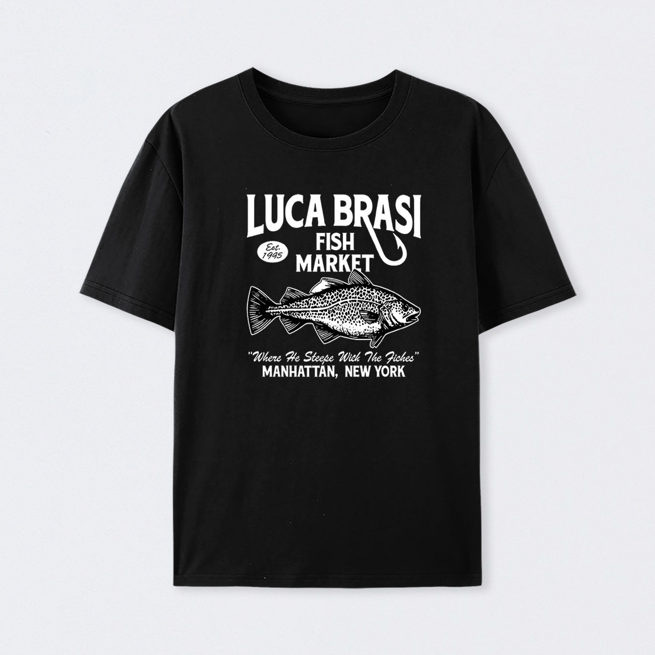 Luca Brasi Fishing Charters Vintage Geek T-Shirt