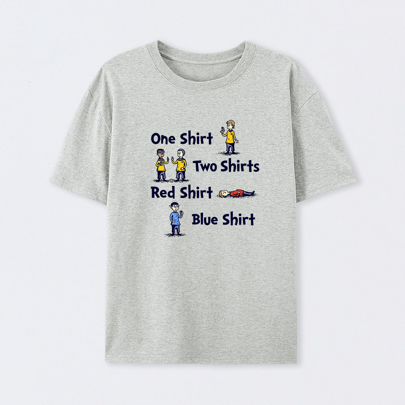 Red Shirt Blue Shirt Geek T-Shirt