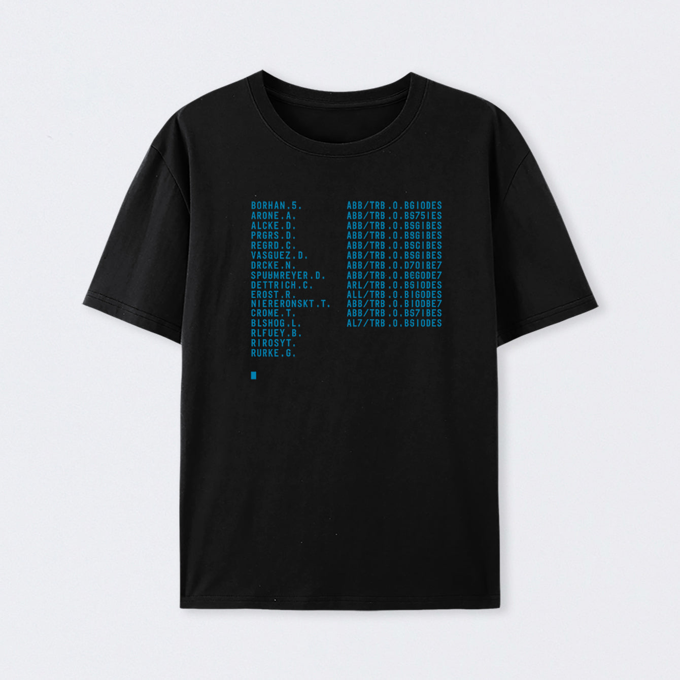 Aliens Crew Manifest Geek T-Shirt