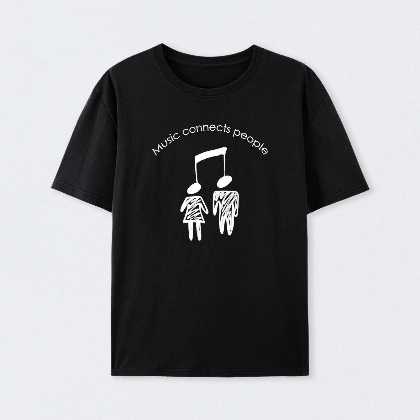 Music Contact People Geek T-Shirt