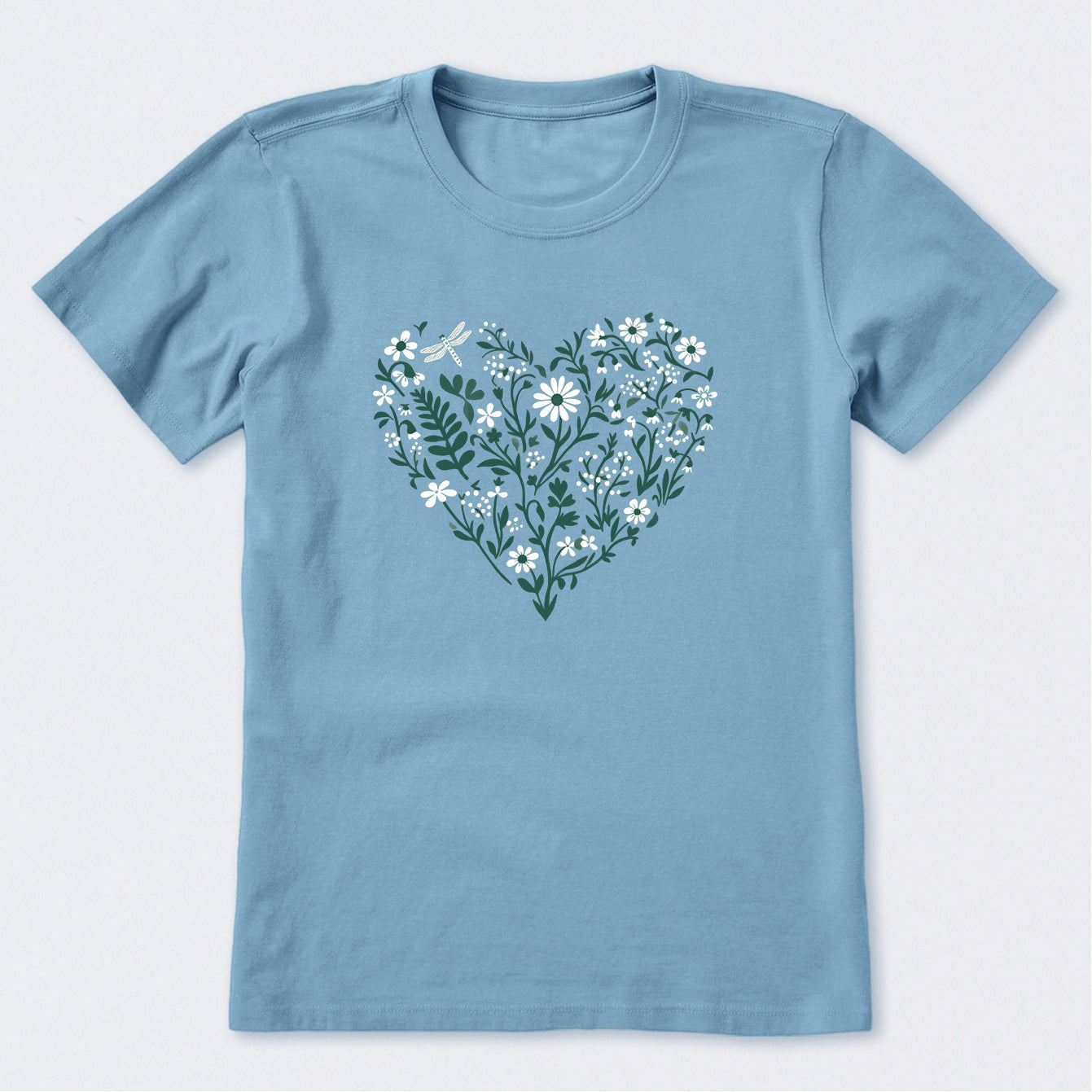 Heart Blossom Short Sleeve T-Shirt