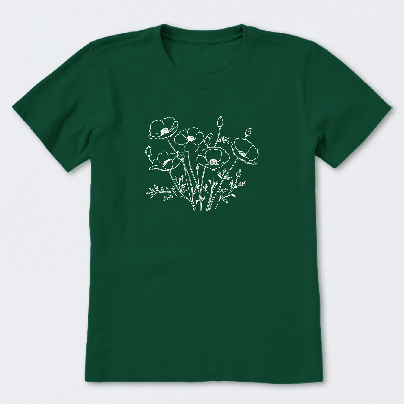 Wild Poppies Short Sleeve T-Shirt