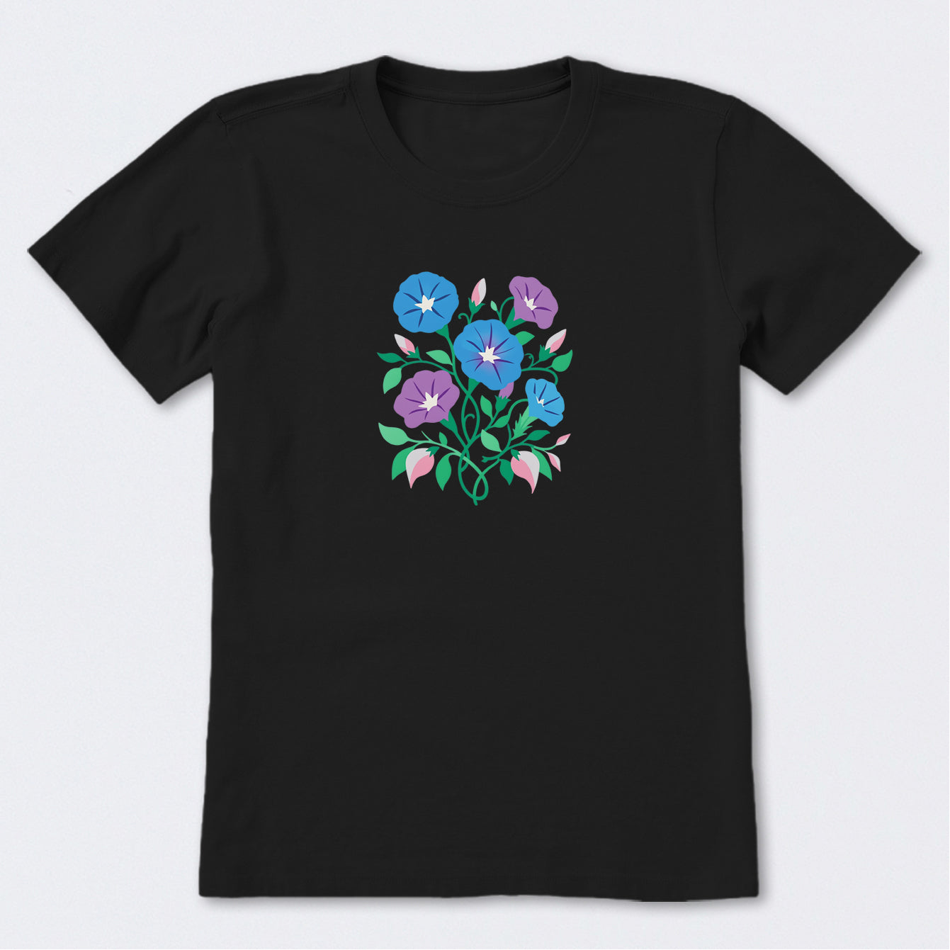 Morning Glories Short Sleeve T-Shirt