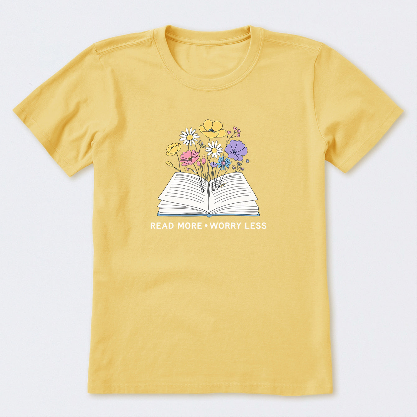 Read More Petals & Prose Short Sleeve T-Shirt