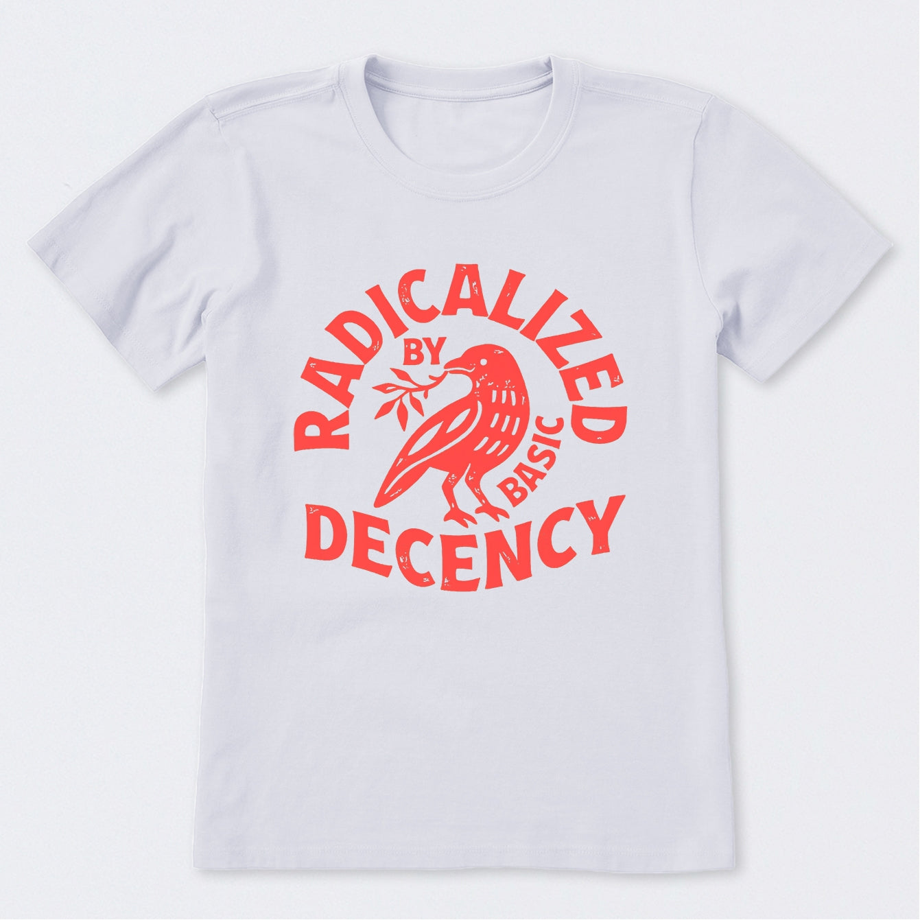 Radicalized By Basic Decency Feminist T-Shirt