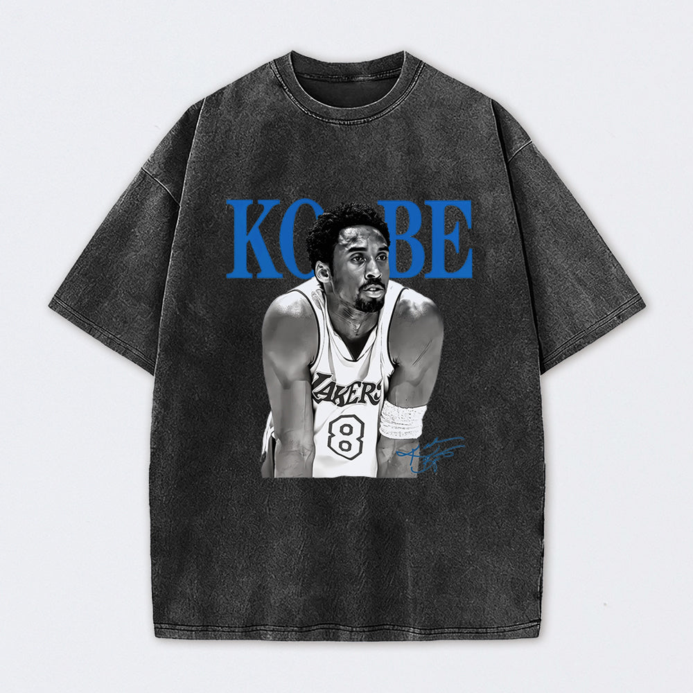 Vintage Basketball Graphic Washed T-Shirt