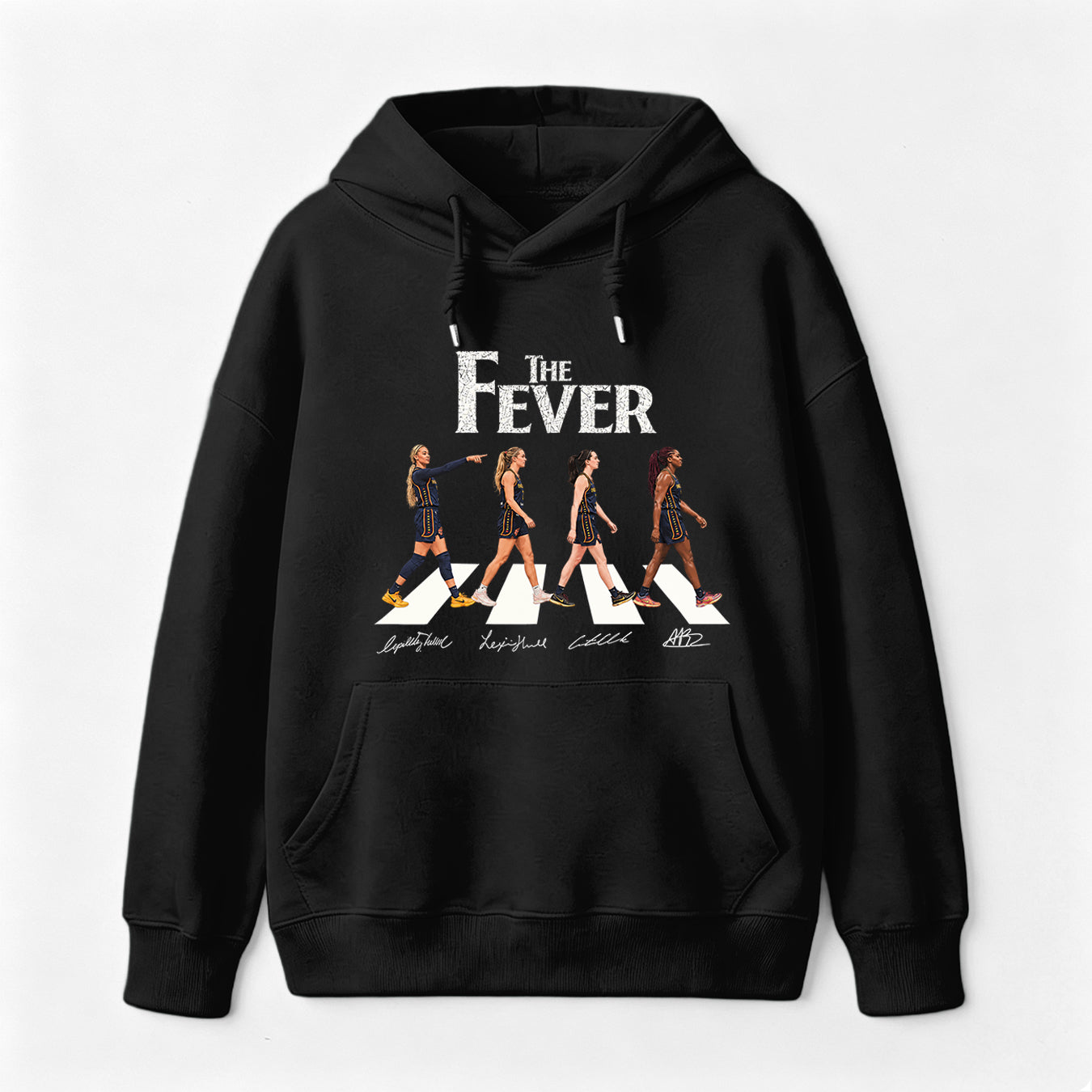 The Fever Abbey Road Basketball Vintage Hoodie