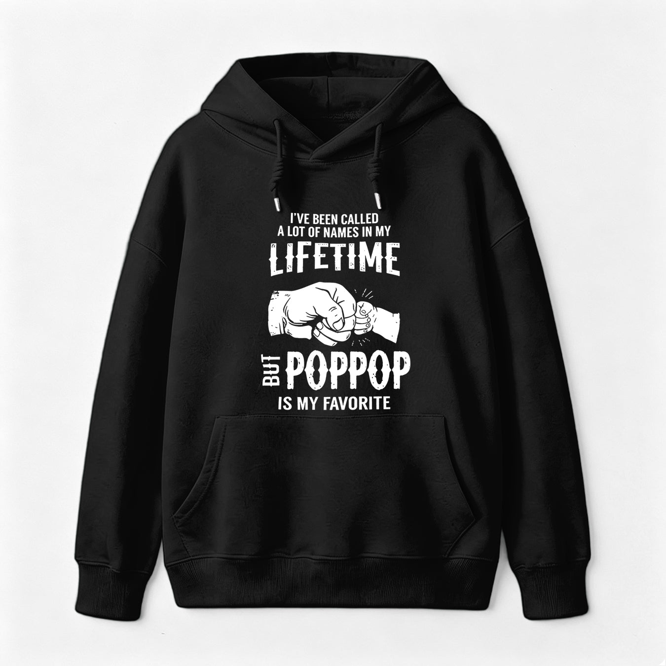 Pop Pop Name Graphic Casual Streetwear Hoodie