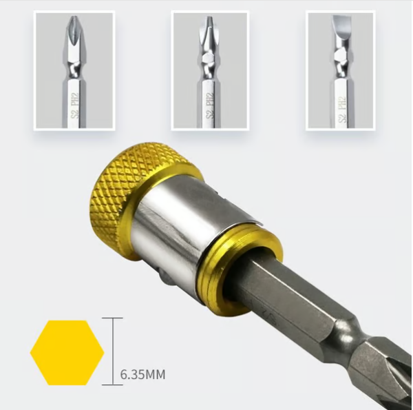 🔥 Screwdriver Head Magnetic Ring Three Piece Set!