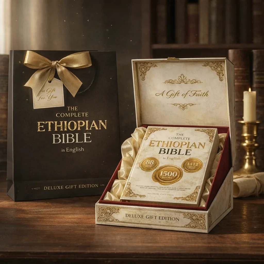 📖 Collector’s Edition Event: 50% Off! Complete Ethiopian Bible – Hardcover Ethiopian Bible ✨ A Timeless Treasure of Faith & History
