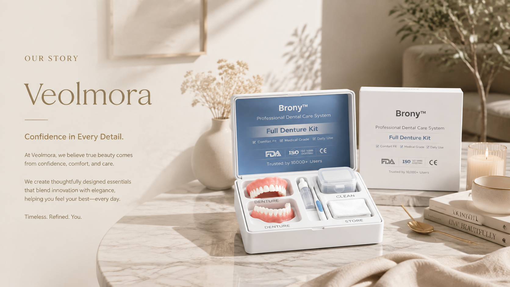 Veolmora Brand Craftsmanship