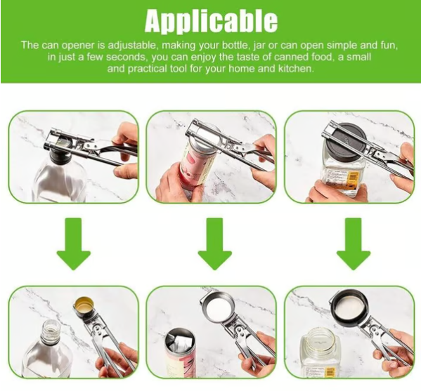 Adjustable Stainless Steel Jar Opener