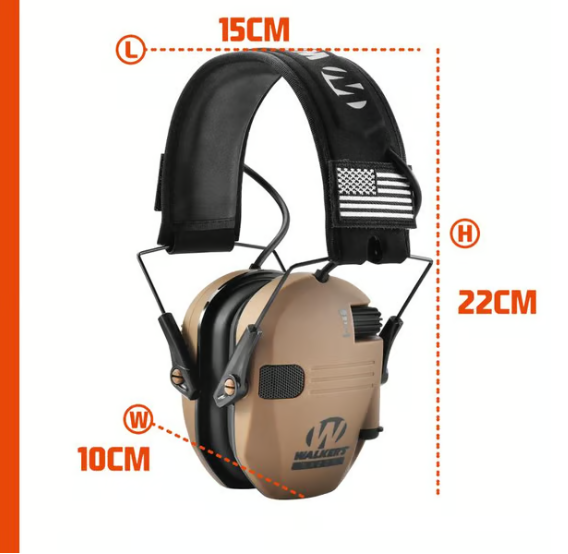💥Free Shipping🔥w1-y Head Mounted Tactical Noise Reduction Pickup Hearing Protection Earmuffs