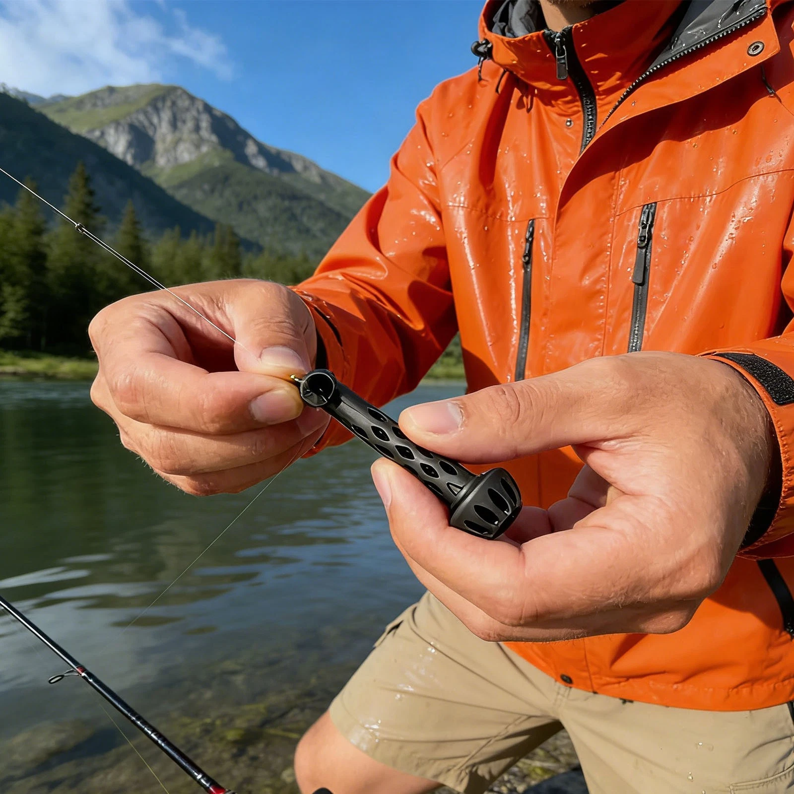 Magnetic Fly Threader & Knot Tying Tool