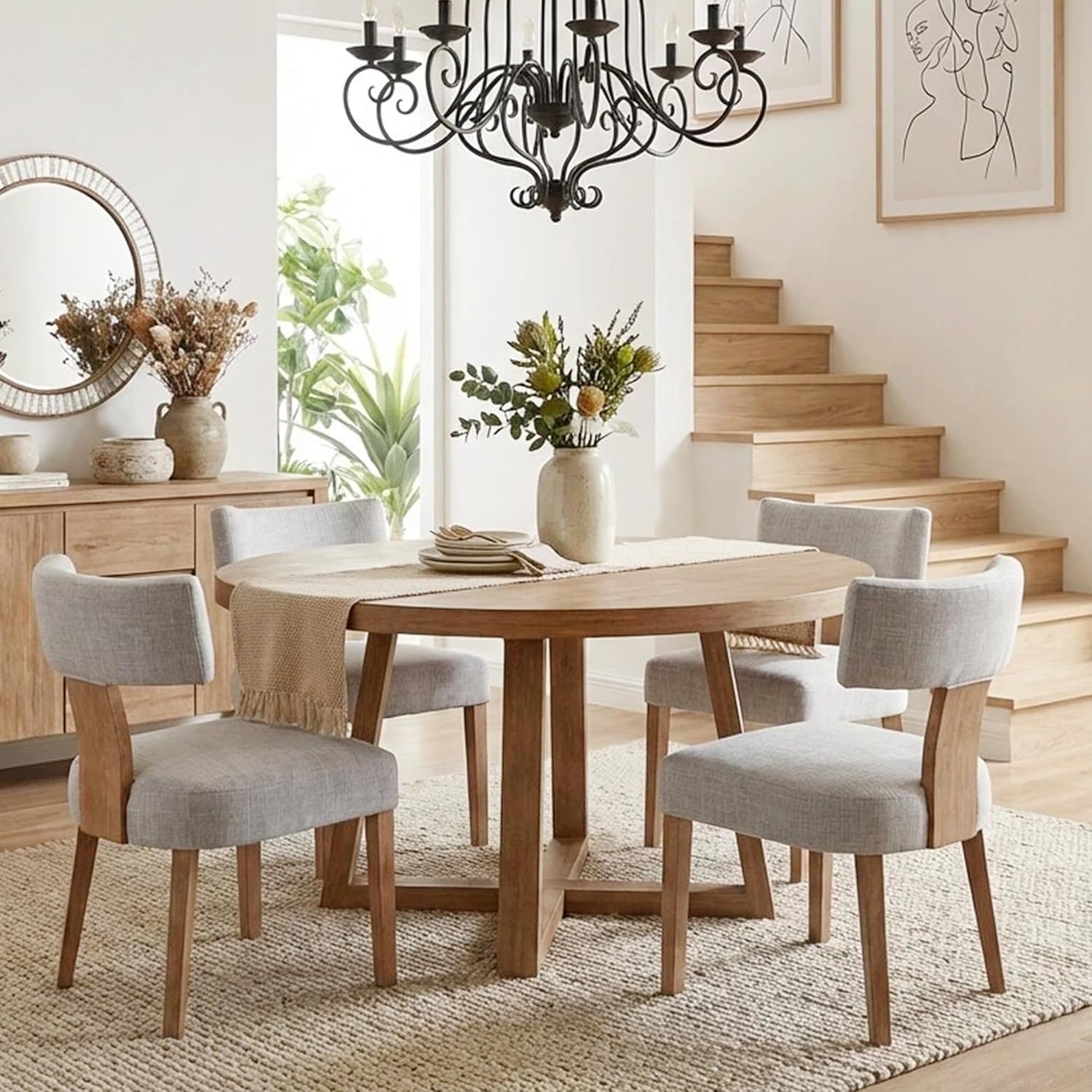 Set of 4 Mid Century Modern Dining Chairs