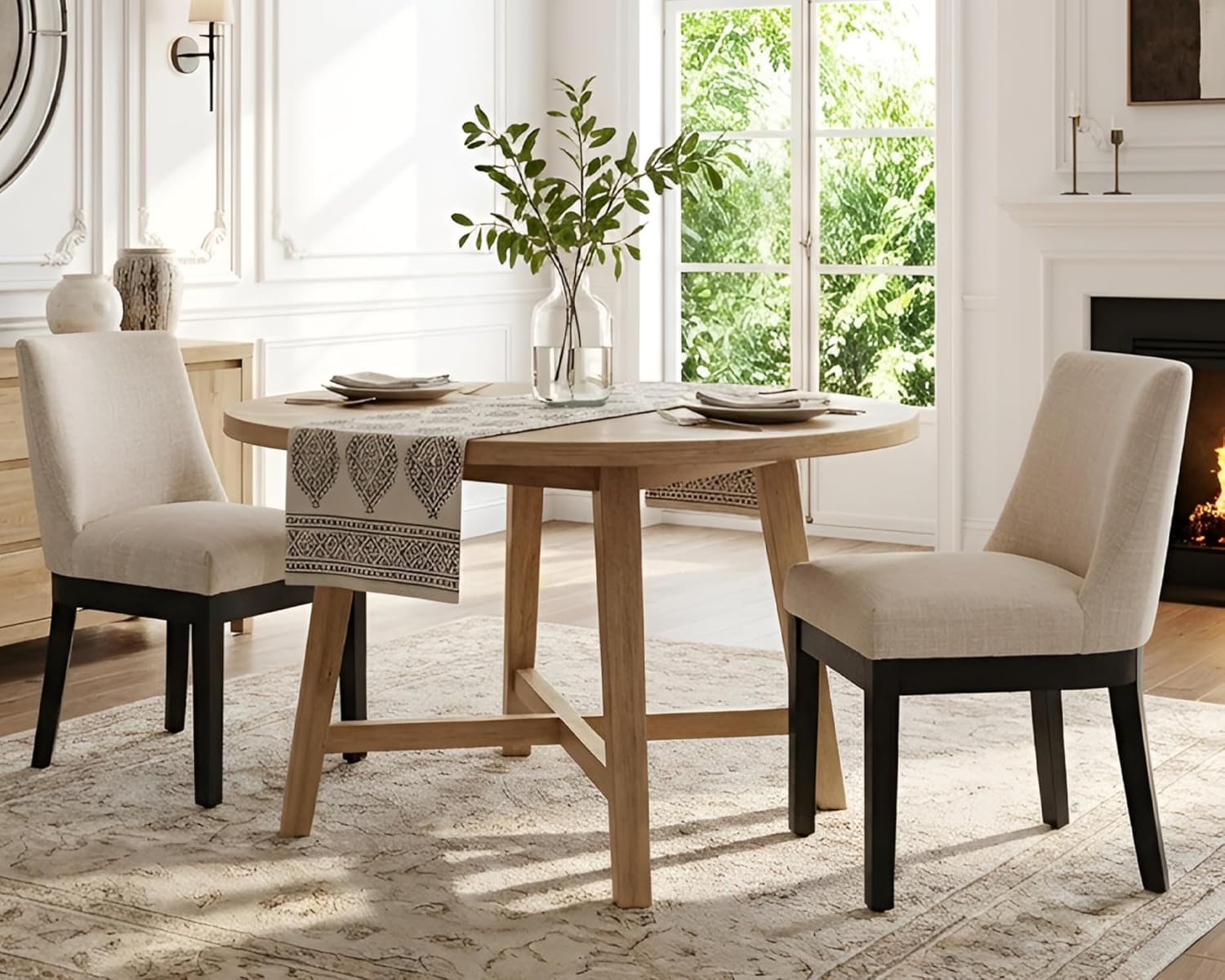 Dining Chairs Set of 2 