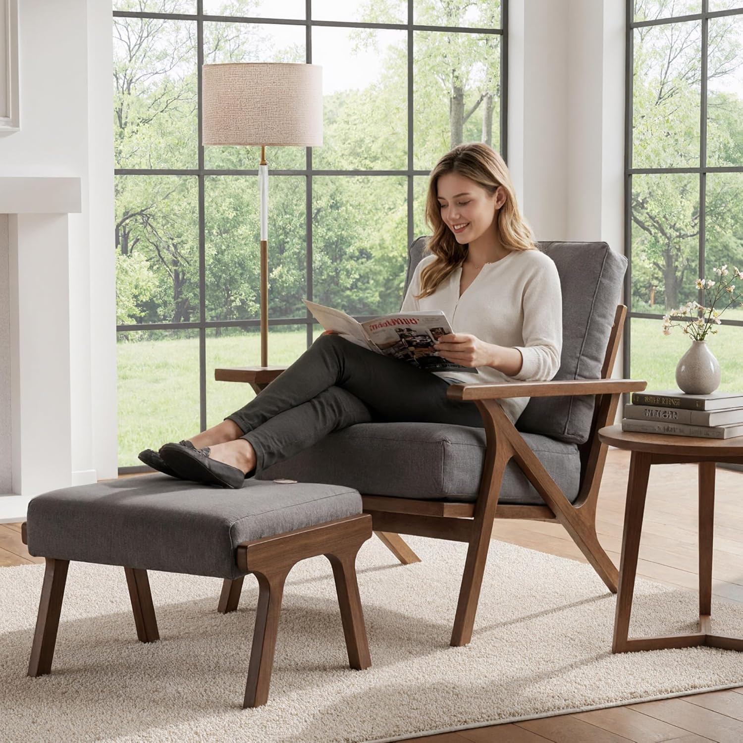 Mid Century Modern Accent Chair