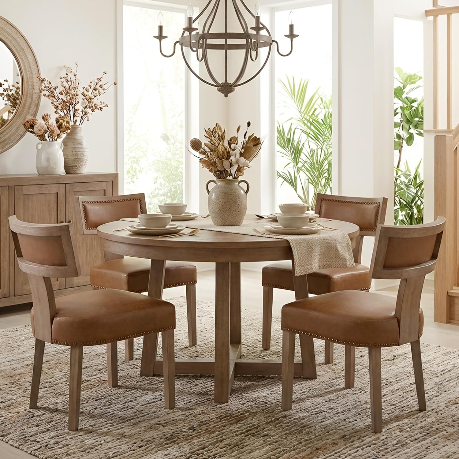 Mid Century Modern Dining Chairs Set of 4