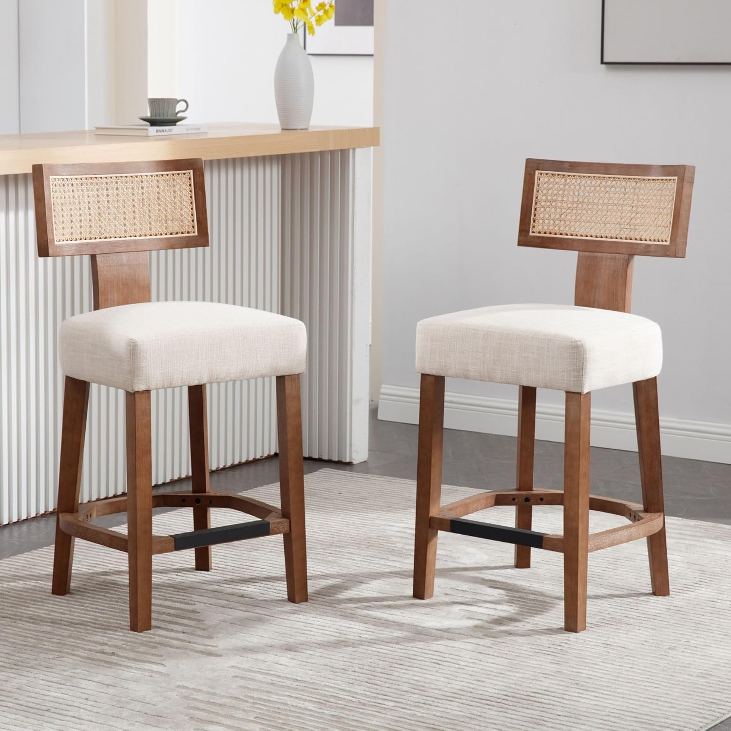 26’’ Rattan Barstools