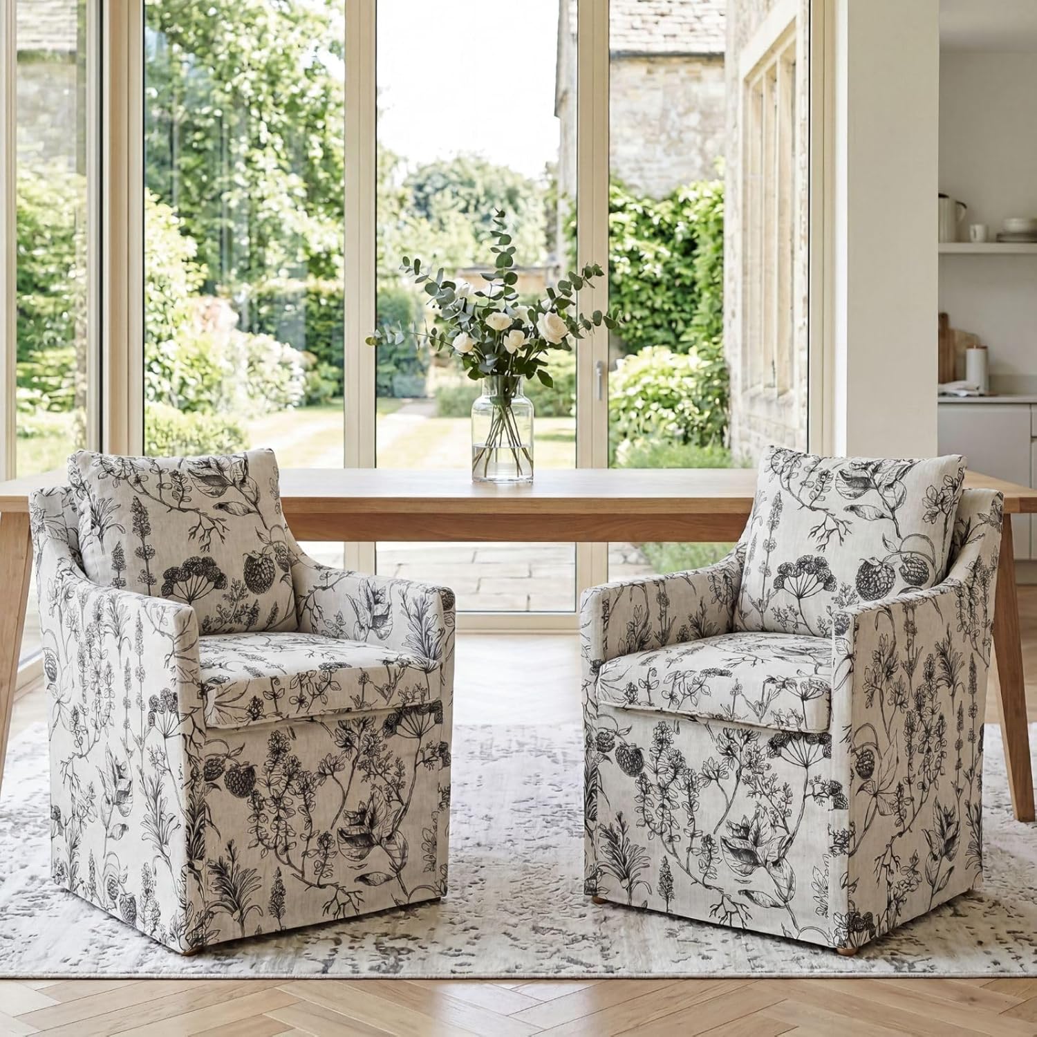 Upholstered Dining Chairs Set