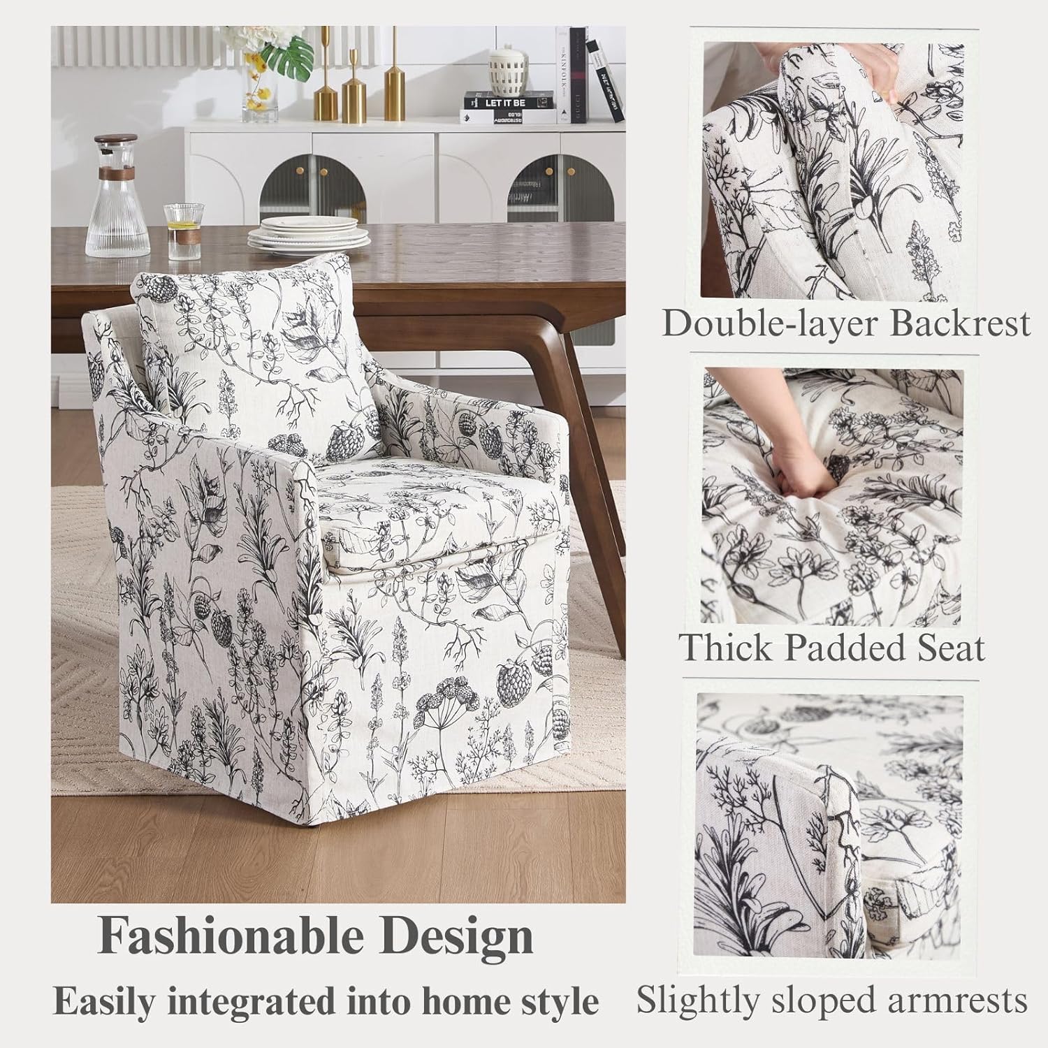 Upholstered Dining Chairs Set