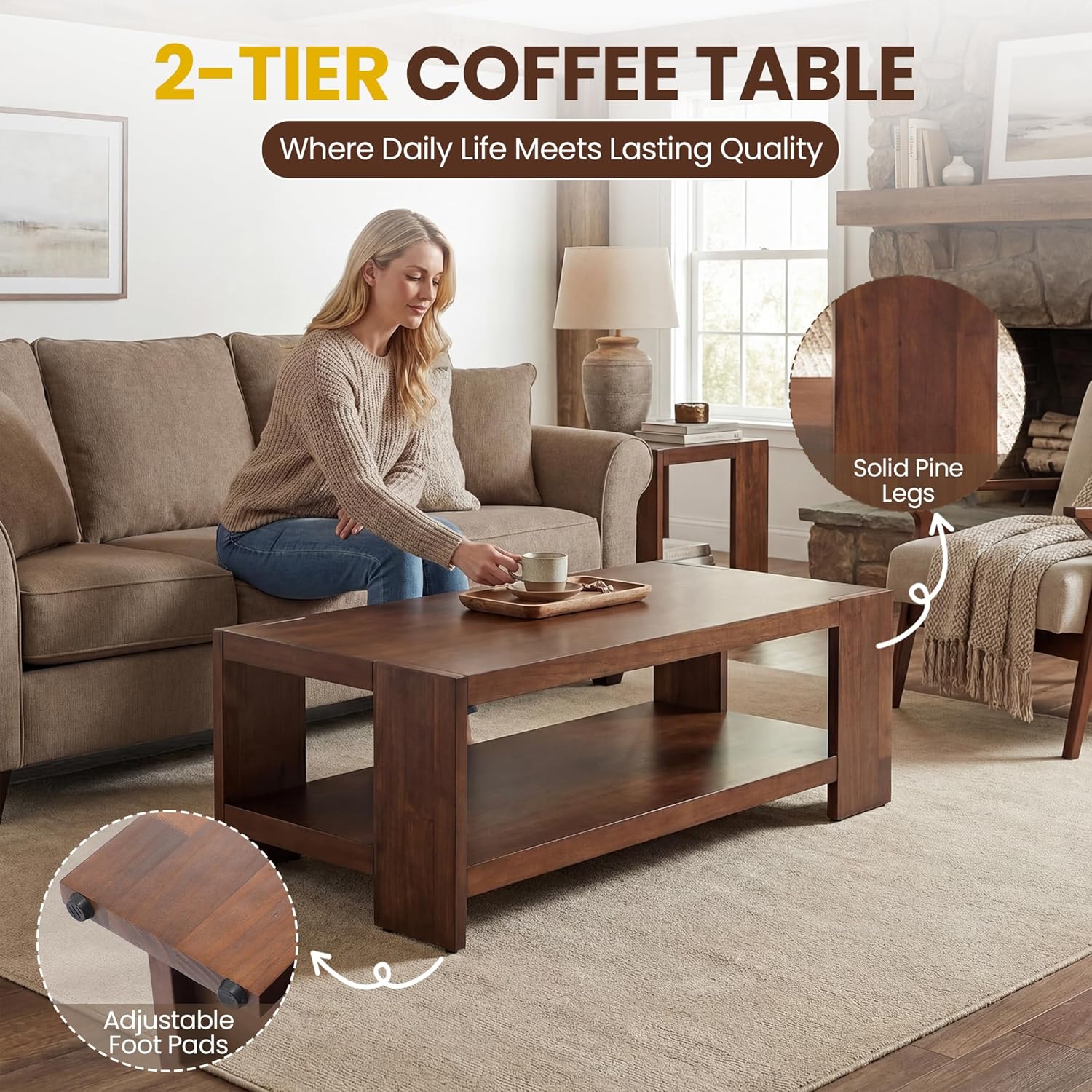 Wood Coffee Table