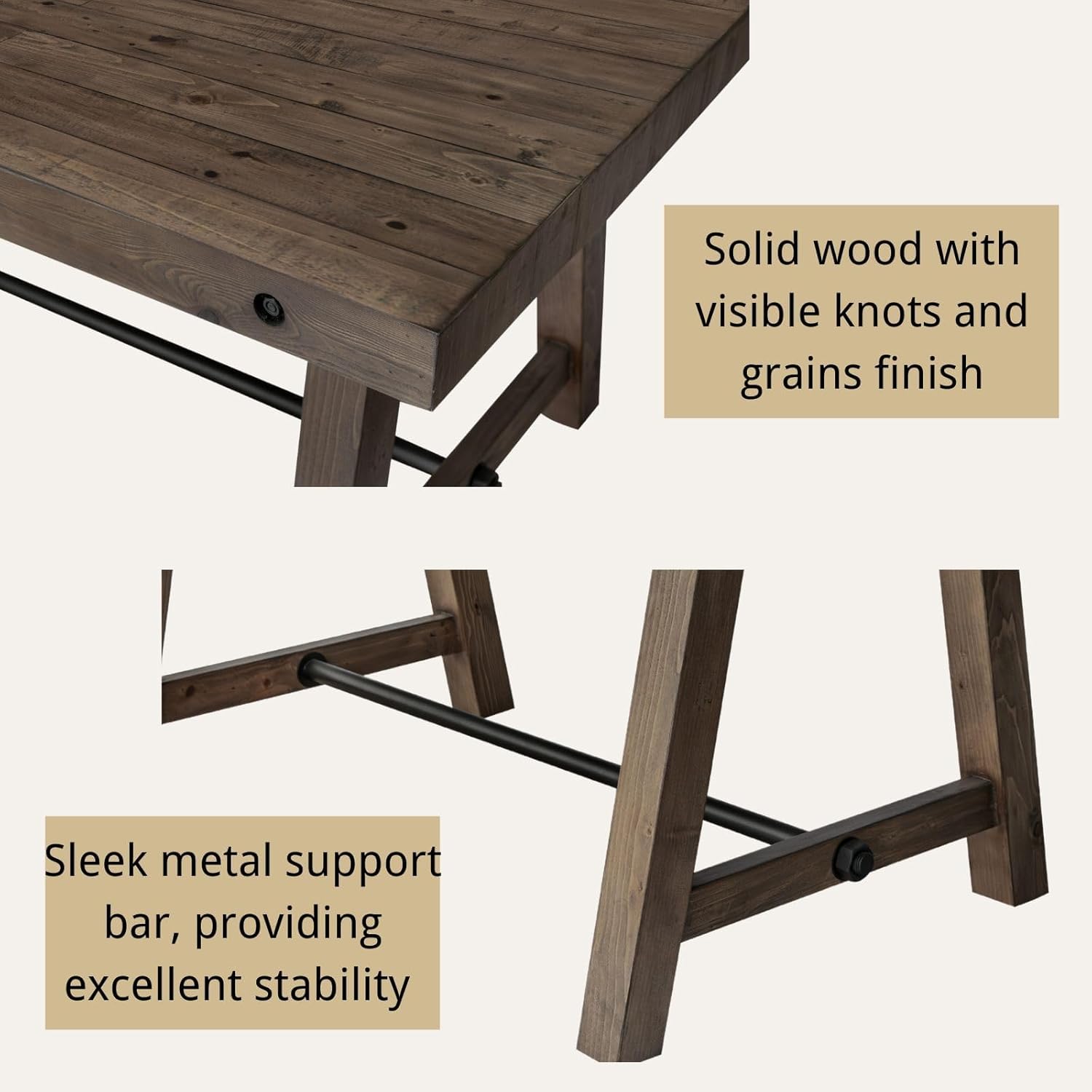 Rustic Farmhouse Dinning Table