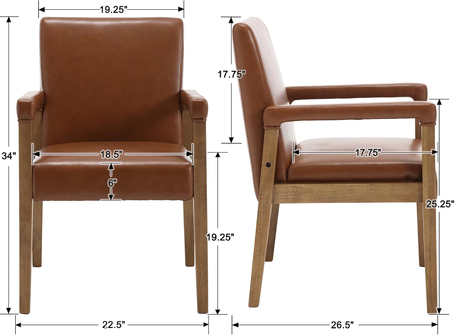 Modern Dining Chairs Set 