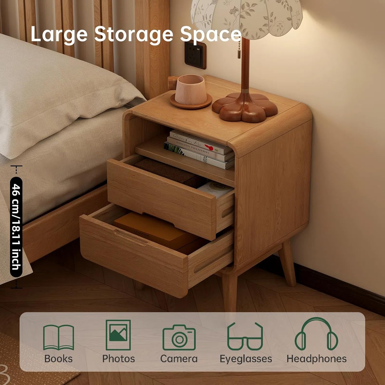 Mid Century Modern Night Stand 