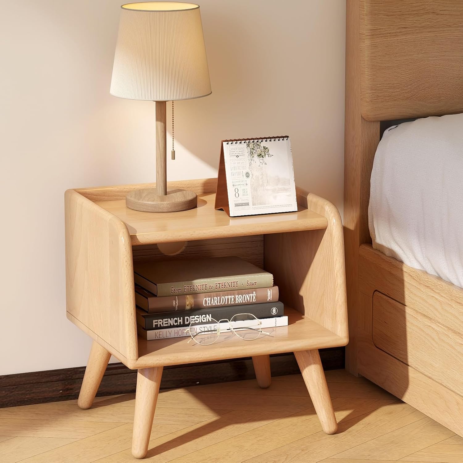Solid Wood Nightstand