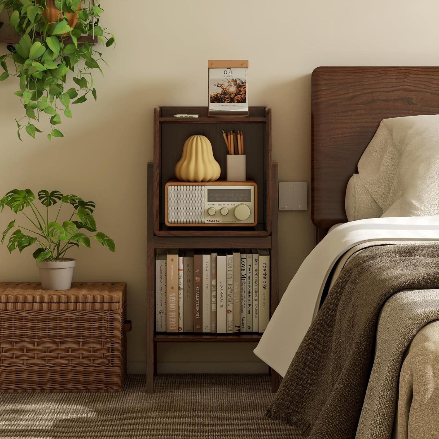 100% Solid Oak Ladder Shelf 